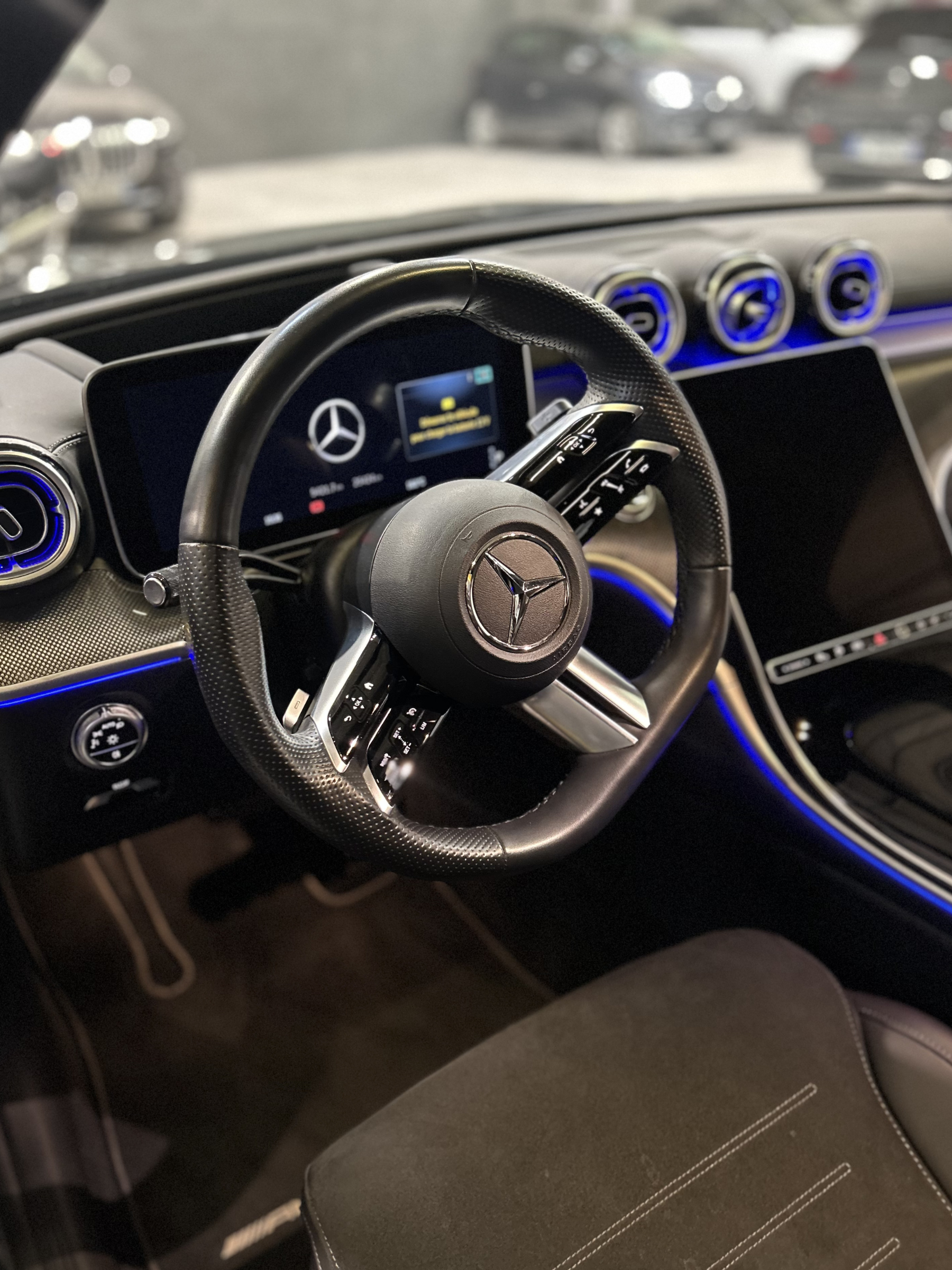 Volant Mercedes après