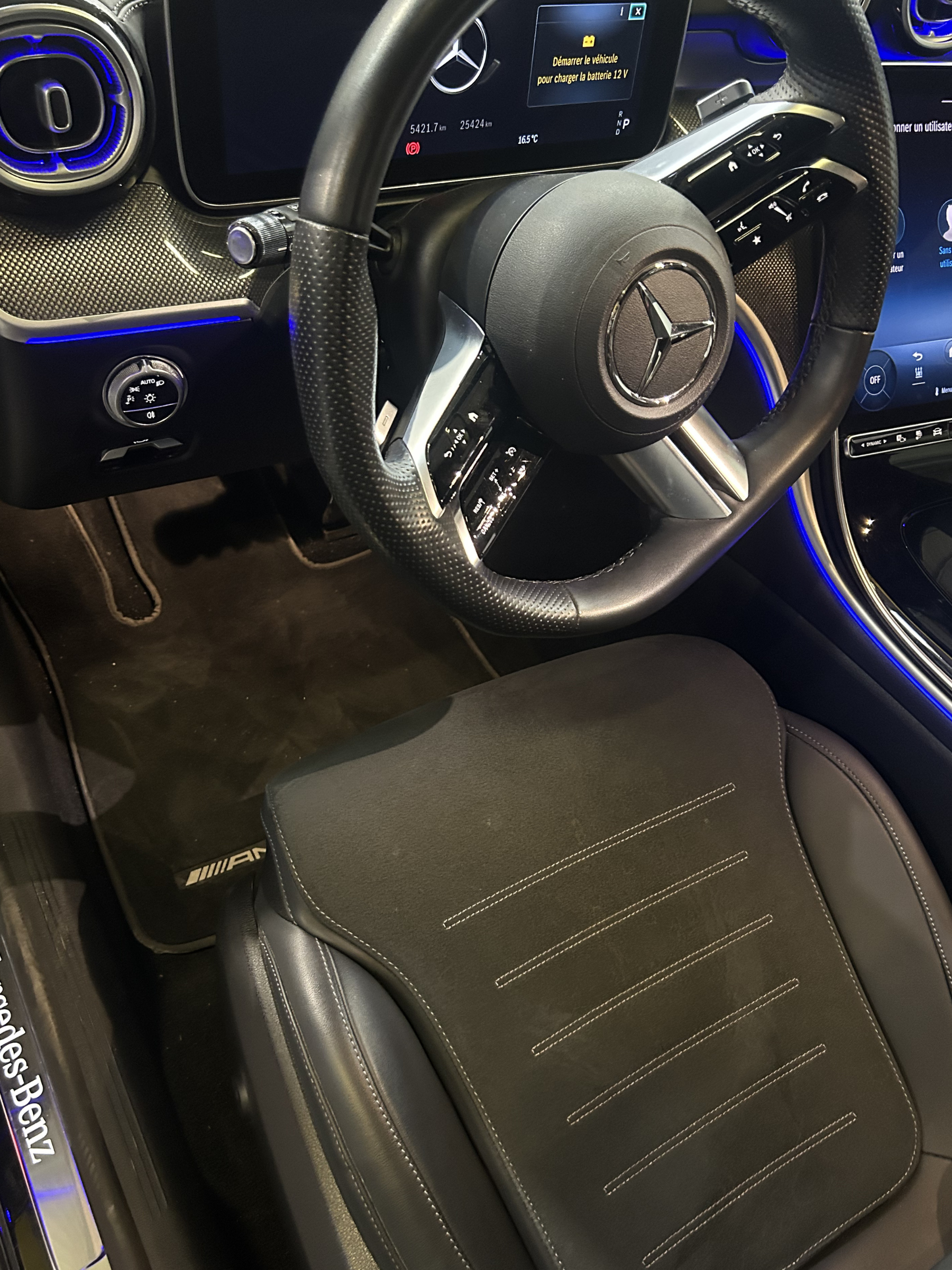 Volant mercedes avant